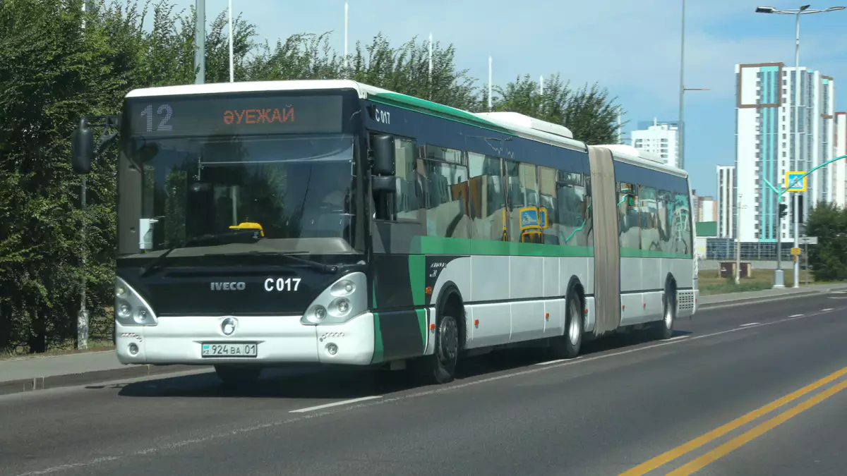 Елордада екі автобустың қозғалыс сызбасы өзгерді