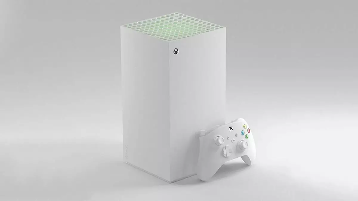 Показали новую версию Xbox Series X — консоль будет белой и без дисковода