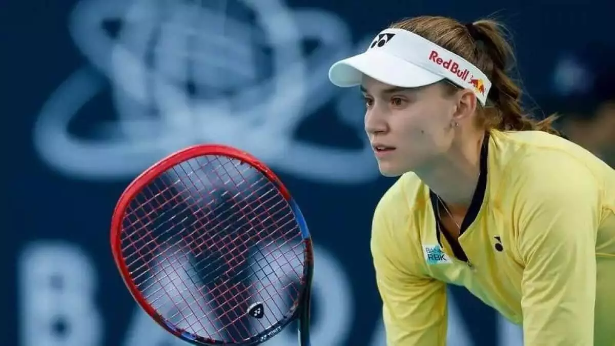 Елена Рыбакина вышла в финал теннисного турнира в США