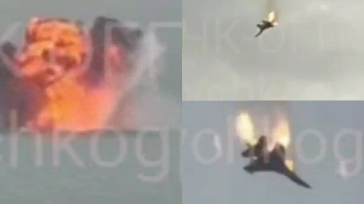 «Дружественный огонь»? – подробности уничтожения истребителя Су-35 в Крыму. ВИДЕО
