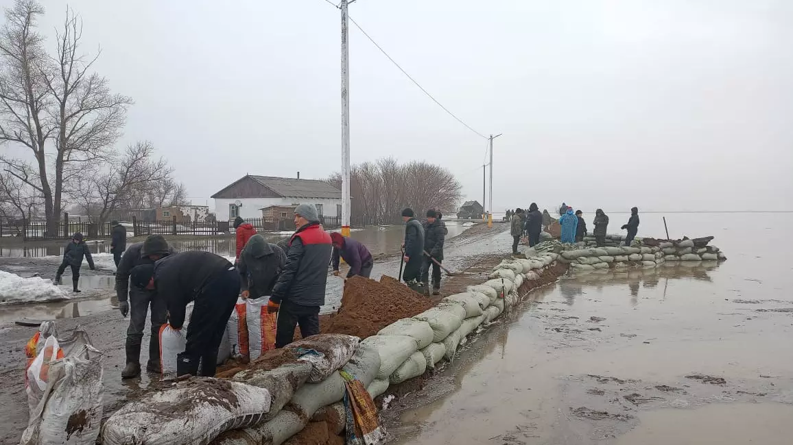 Паводки в Казахстане: более 4 тысяч человек эвакуировали спасатели