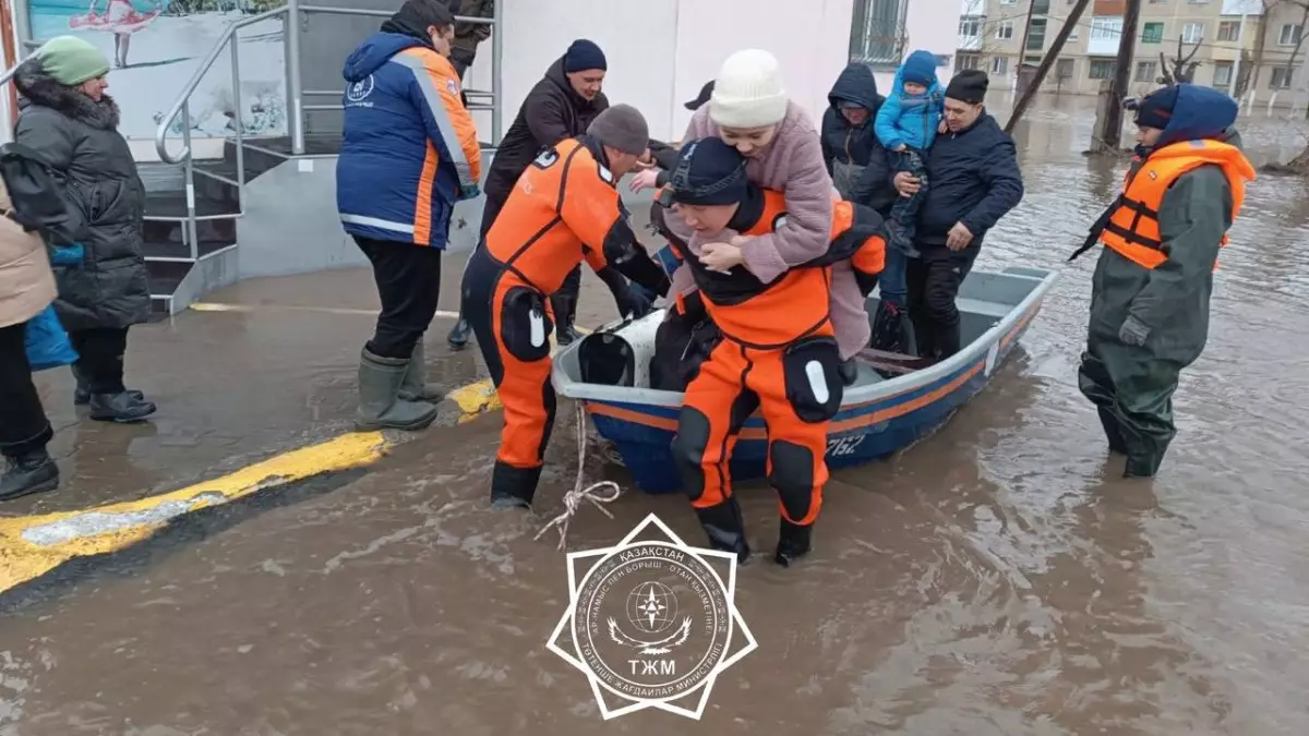 113 жителей Кокшетау эвакуировали из-за паводков
