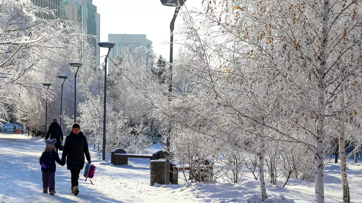 Морозы прогнозируют синоптики в ближайшие дни в Казахстане