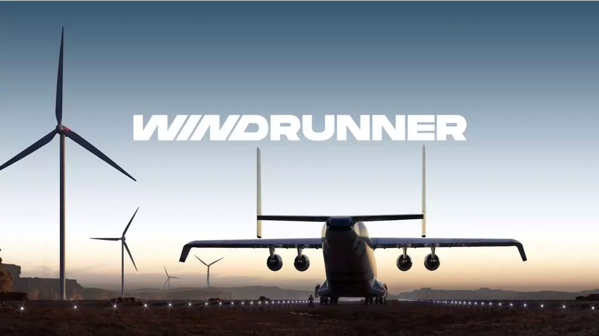 Самолет-монстр приземляется где угодно, доставляя гигантские лопасти ветряной турбины без дорог
