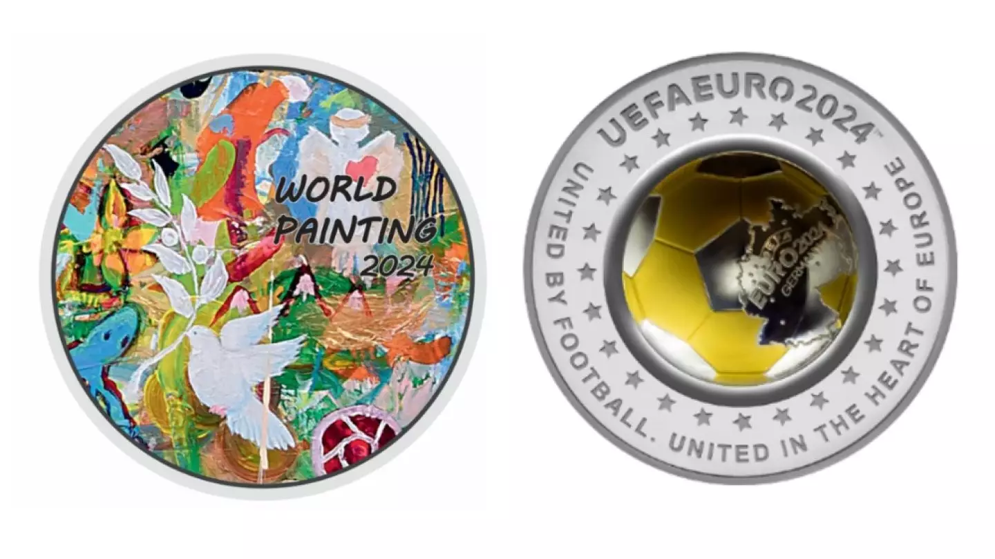 Футбол и живопись: Нацбанк выпустил новые памятные монеты