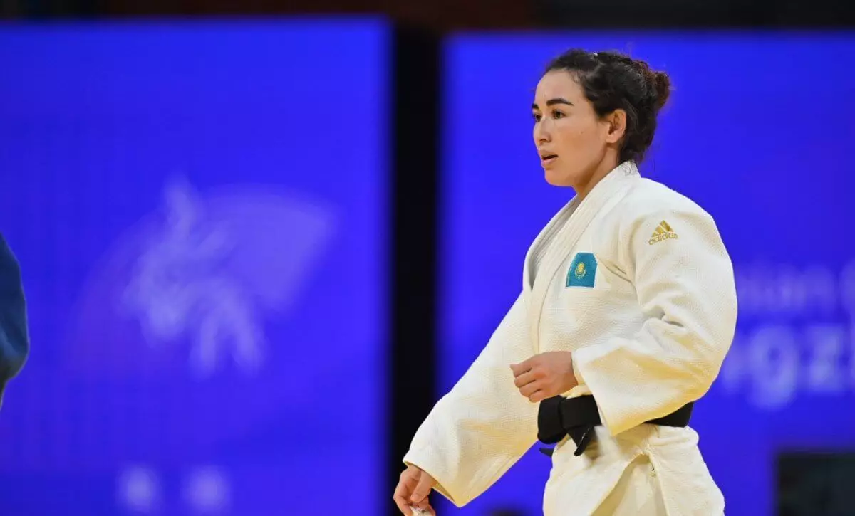 Казахстанская дзюдоистка Абужакынова завоевала "бронзу" на Grand Slam в Турции