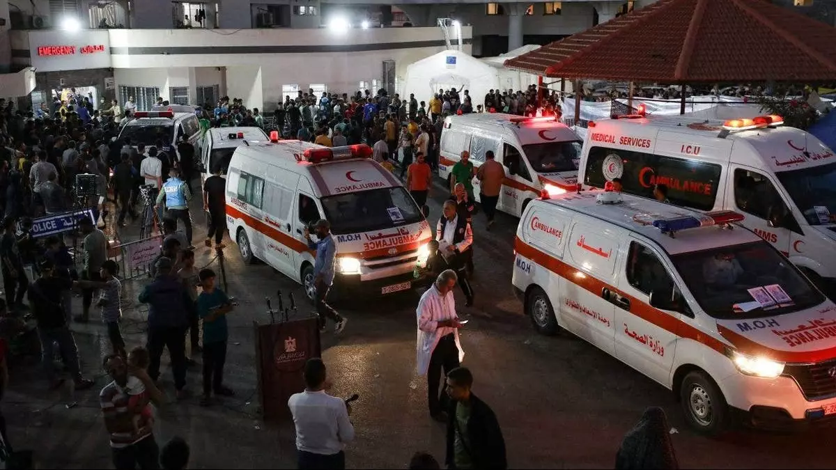 Всемирная организация здравоохранения хранит молчание по поводу использования Хамасом больницы в секторе Газа в качестве штаб-квартиры террористов