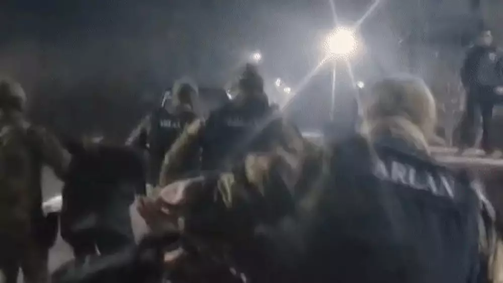 Перестрелка в Карагандинской области: появилось видео задержания подозреваемых