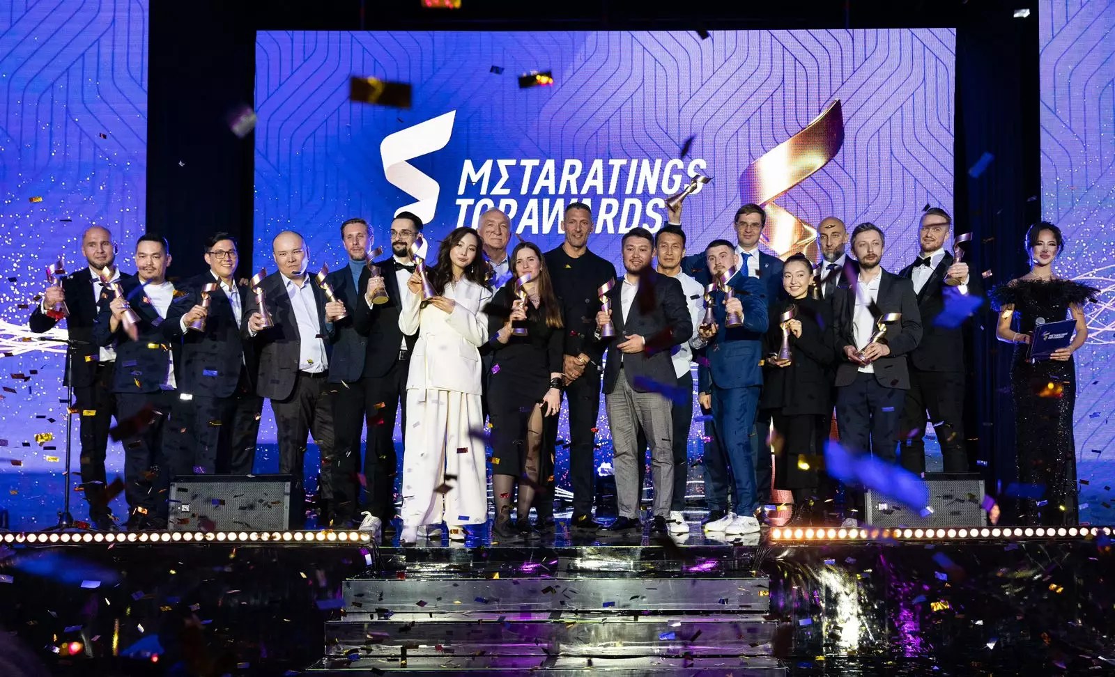 Metaratings Top Awards: Астанада Қазақстанның спорт жəне бизнес саласындағы үздіктері марапатталды