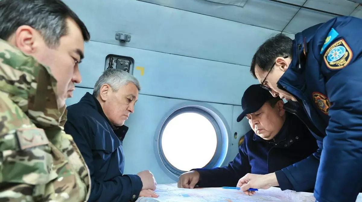 Вице-премьер оценил паводковую обстановку в Карагандинской области