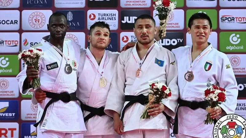 Казахстанские пара дзюдоисты завоевали две "бронзы" на турецком Гран-при