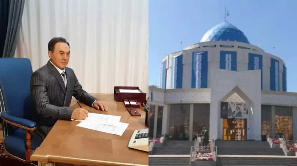 Назарбаевтың Астанадағы балауыз ескерткішін алып тастаған