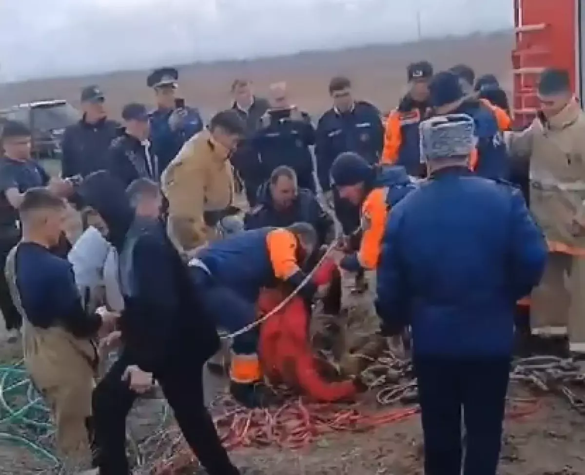 Тело туркестанки вытащили из трубы диаметром 40 сантиметров