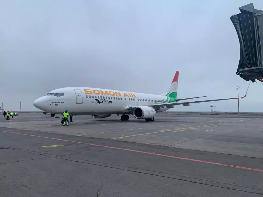 В Астане приземлился первый рейс таджикской авиакомпании Somon Air
