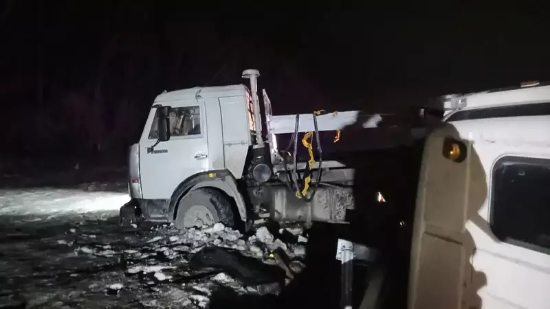 Два грузовика попали в ДТП со смертельным исходом на трассе Астана – Петропавловск