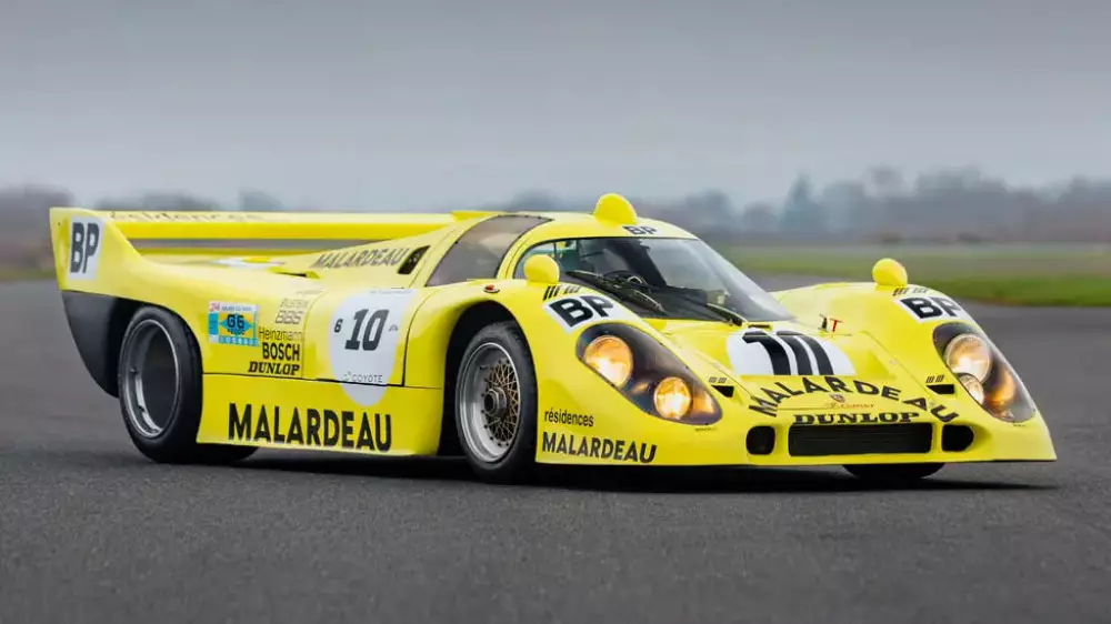 Последний Porsche 917, участвовавший в гонках в Ле-Мане, оценили в 5,5 миллиона долларов
