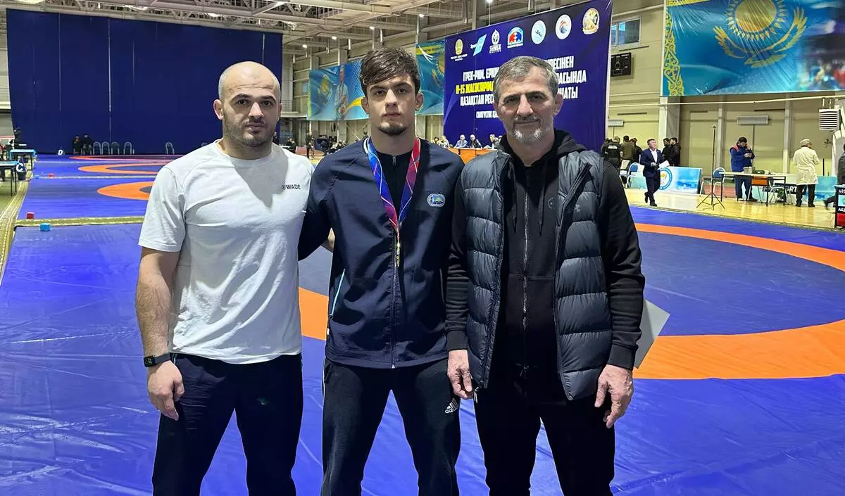 Борцы из Актау завоевали «золото» и «серебро» чемпионата Казахстана