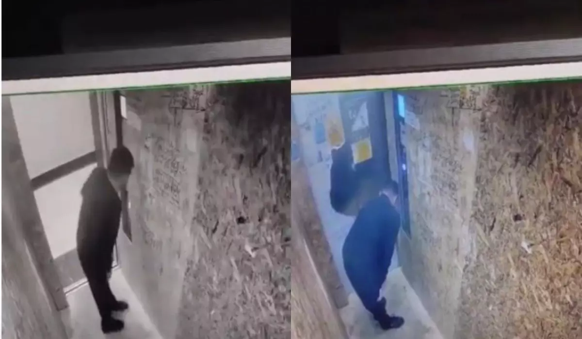 «Выбрал уединенное место»: мужчина справил нужду в лифте ЖК в Астане (ВИДЕО)