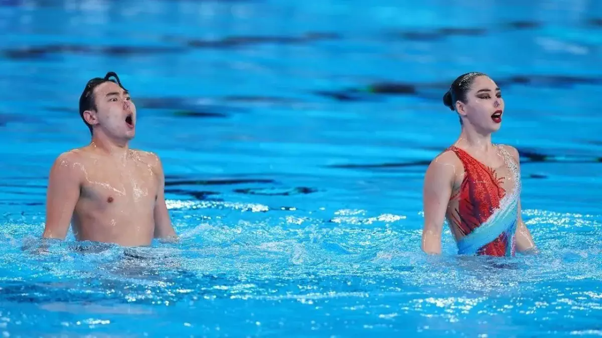 Казахстан стал вторым на этапе Кубка мира по артистическому плаванию