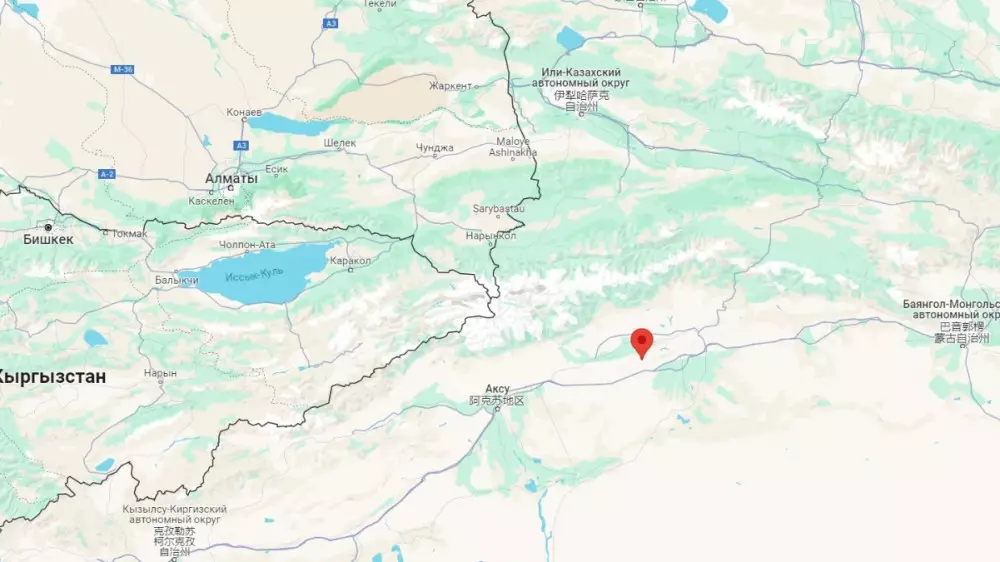 Землетрясение ощутили жители Алматы