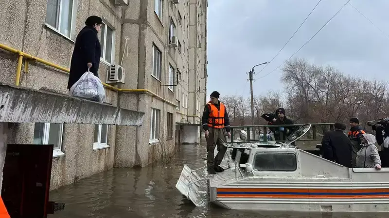 В Оренбургской области России затопило почти 6,3 тыс. домов