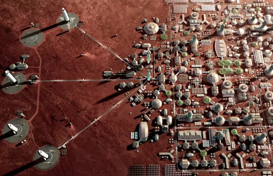 Илон Маск планирует отправить на Марс около миллиона человек