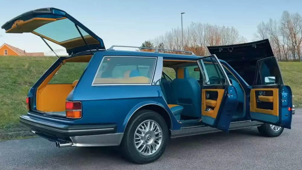 Ультраредкий универсал Bentley, принадлежавший королевской семье, показали на видео