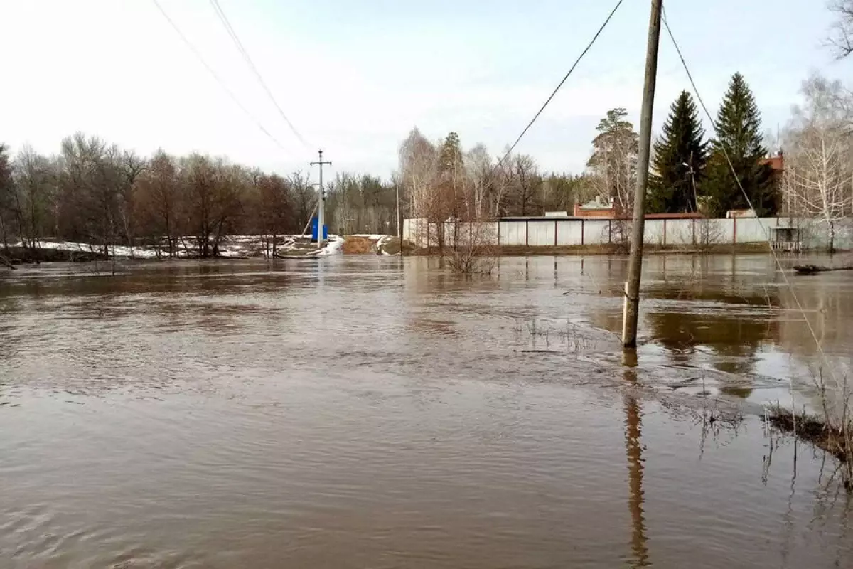 Уровень воды в реке Тобол на российской стороне поднялся на 157 сантиметров