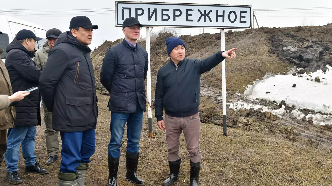 Роман Скляр поручил срочно эвакуировать жителей поселка Заречный в Северо-Казахстанской области