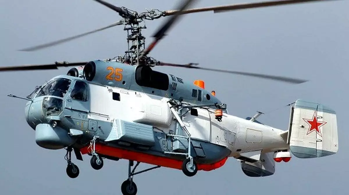 В Крыму уничтожен российский боевой вертолёт Ка-27