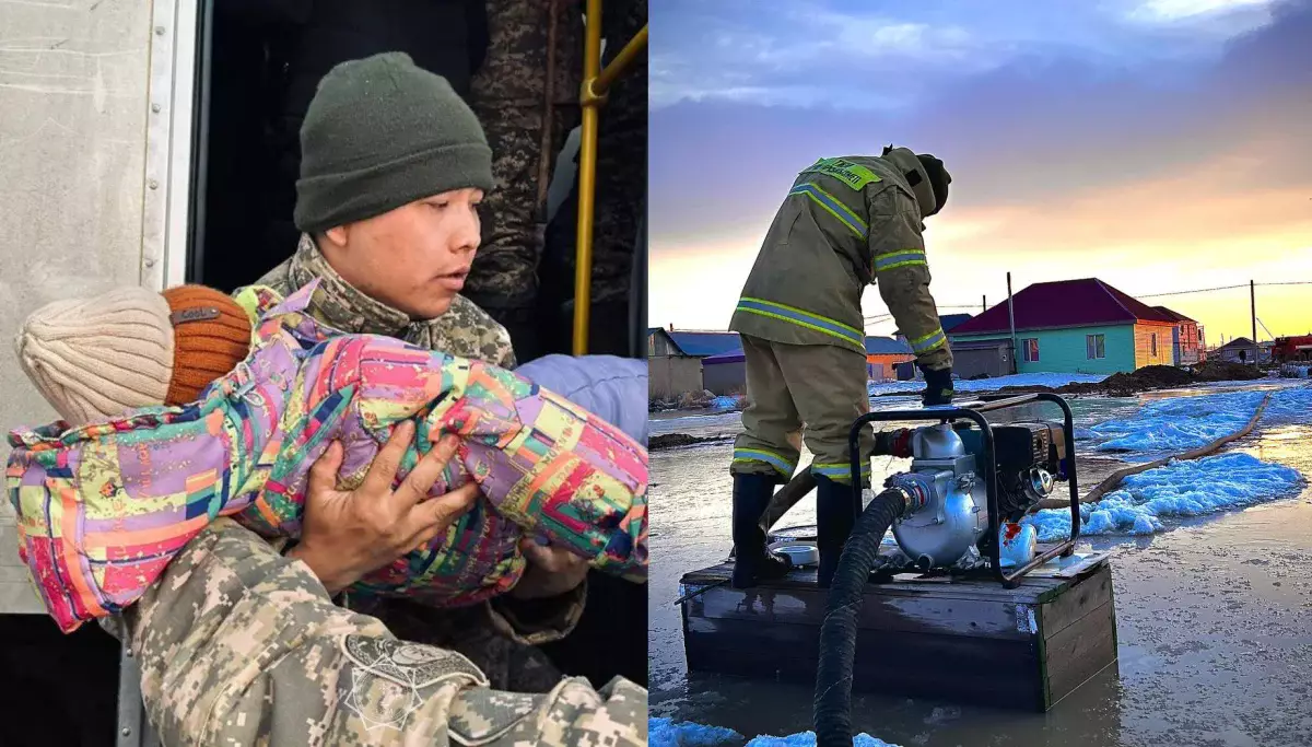 Почти 97 тыс казахстанцев вынужденно покинули свои дома из-за паводков