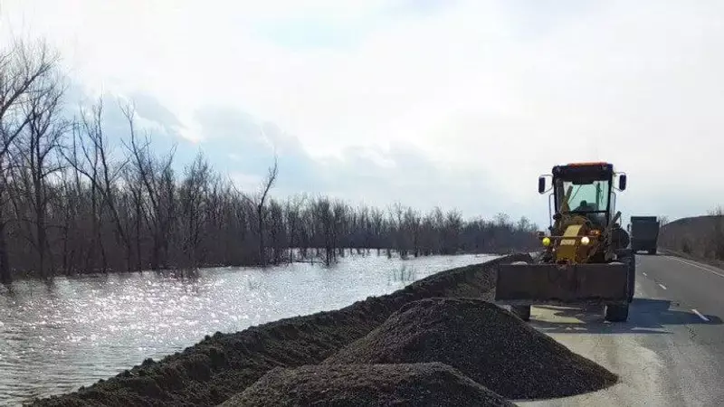 В Оренбурге уровень воды в Урале бьет рекорды