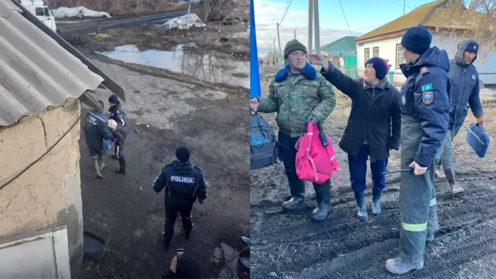 Паводки в Казахстане: в Атбасаре начали эвакуацию жителей