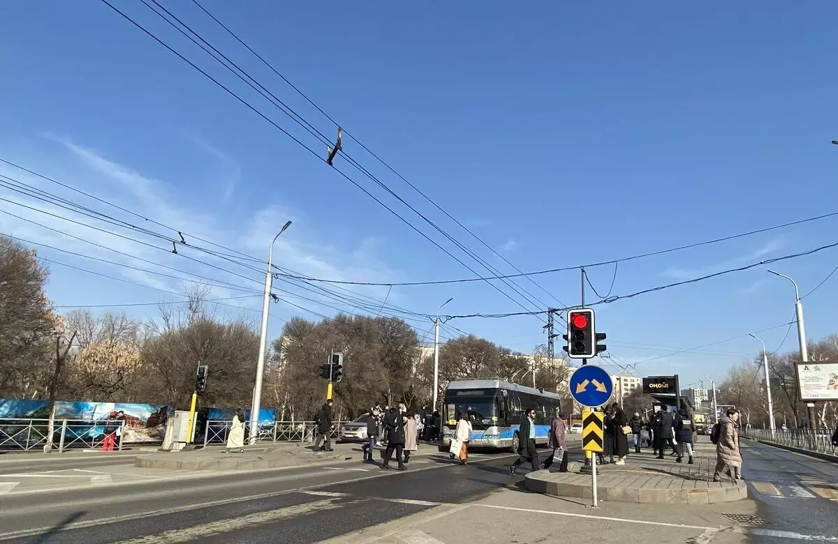 Мужчина напал на водителя автобуса в Алматы (ВИДЕО)