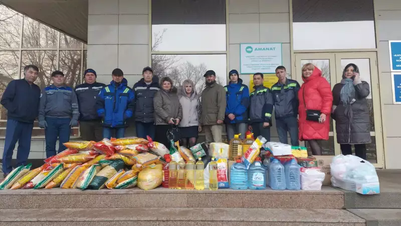 "Казахтелеком" собирает гуманитарную помощь, пострадавшим от паводков казахстанцам