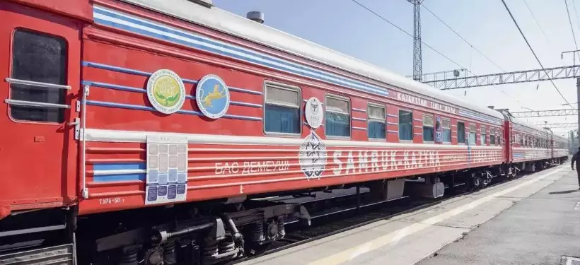 Медицинский поезд начнет курсировать по отдаленным населенным пунктам в Казахстане