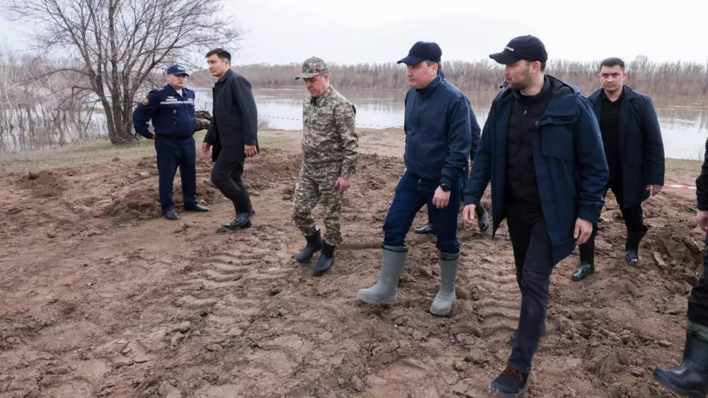 Вторую волну паводков ожидают в двух областях Казахстана
