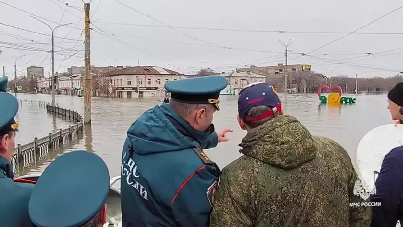 Уровень реки Урал в районе Оренбурга продолжит повышаться, заявили власти России