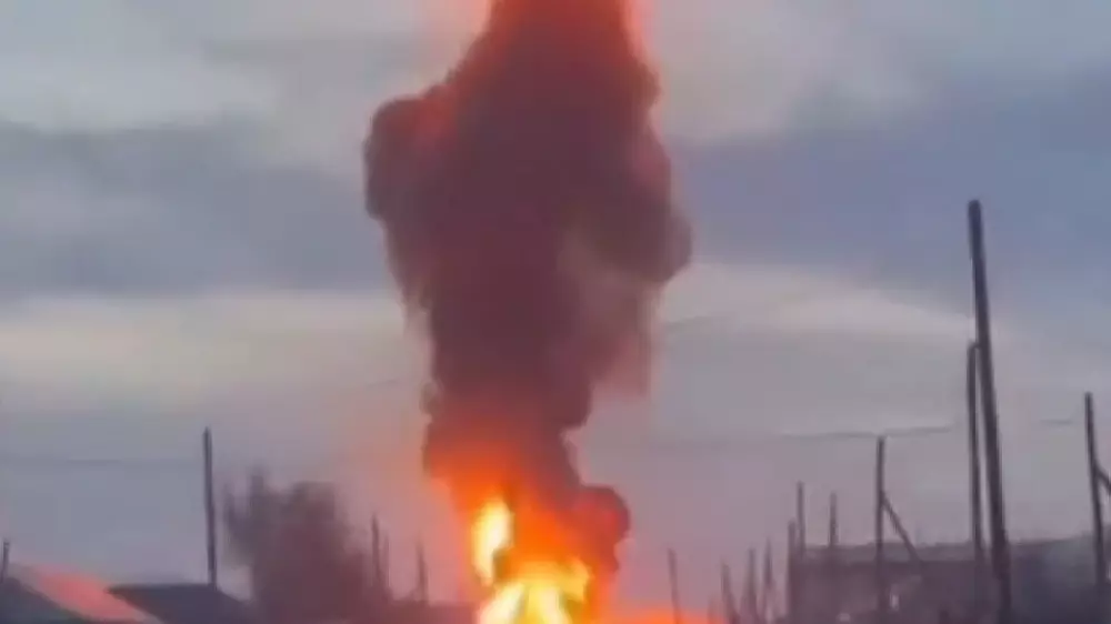 Установлена предварительная причина пожара на газозаправочной станции в Актюбинской области