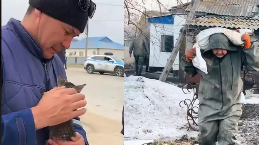 Мы едины: как казахстанцы борются с паводками и становятся героями соцсетей