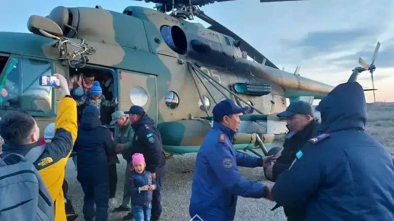 В МЧС РК доложили о завершении эвакуации в Актюбинской области