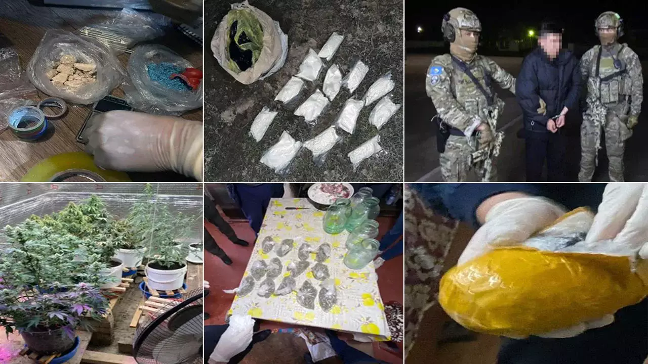 С начал года КНБ изъял наркотиков на 5 млрд тенге