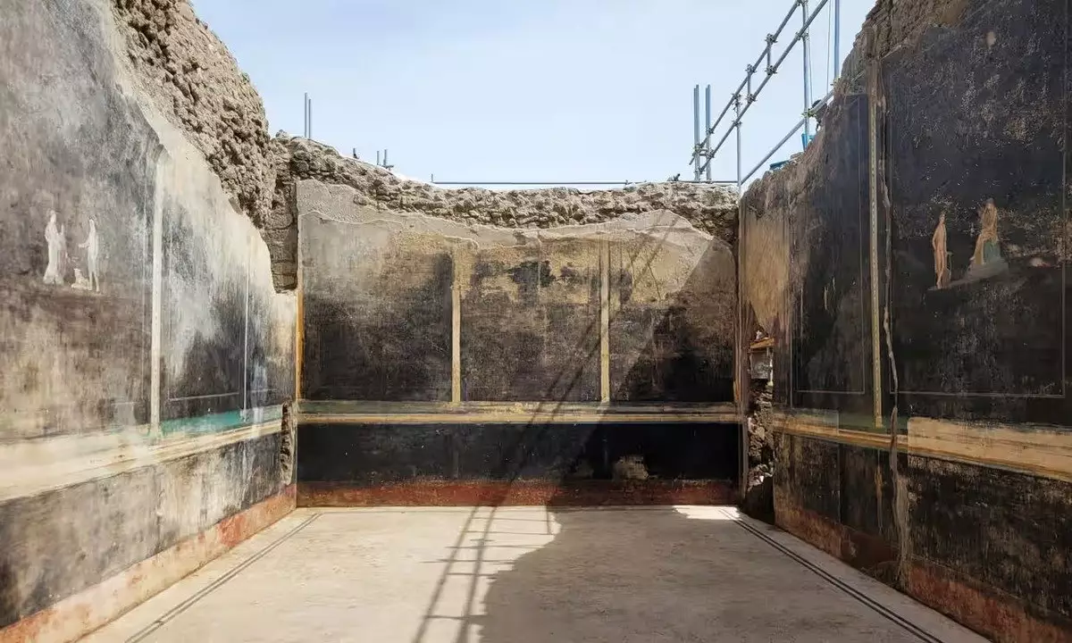 Археологи нашли банкетный зал на юге Италии, датированный от 50 года до нашей эры