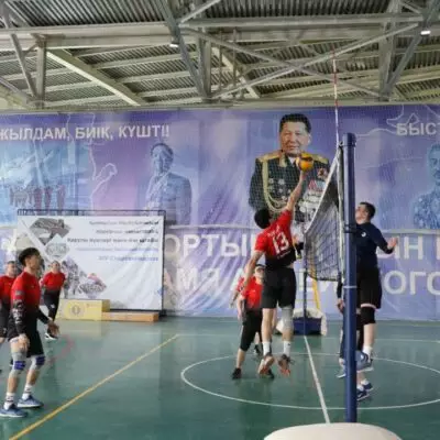 В Астане завершился чемпионат центрального аппарата Министерства обороны по волейболу