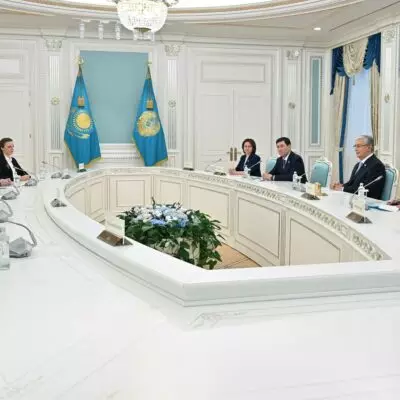 Президент принял Председателя Парламента Грузии Шалву Папуашвили