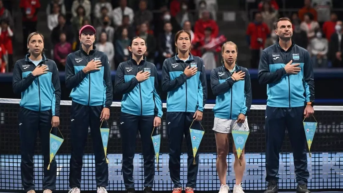 Казахстанские теннисистки уступили Японии в первый день Кубка Билли Джин Кинг