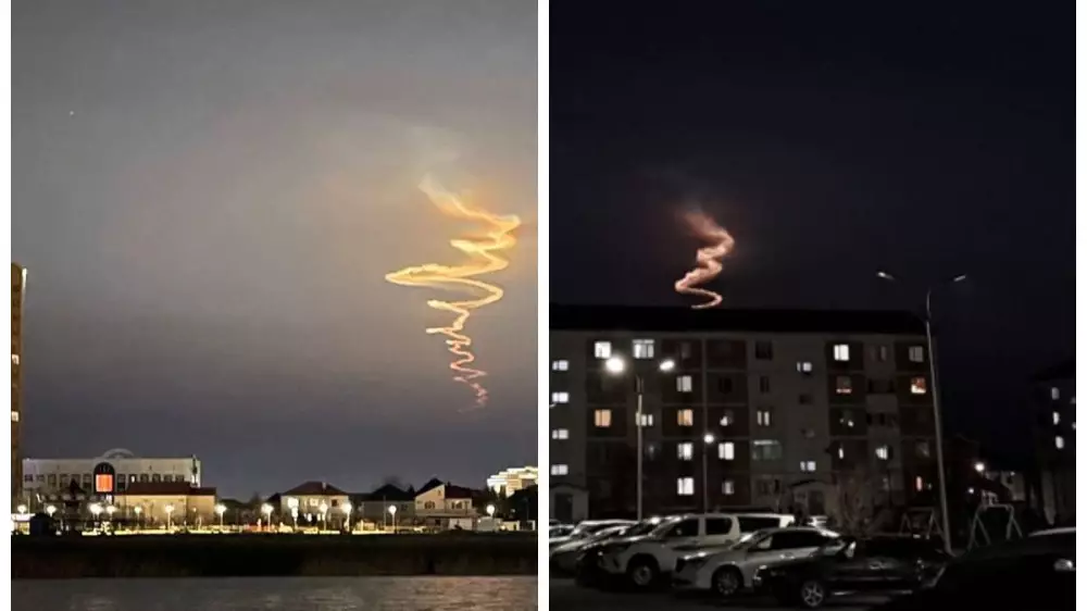 "Космическую медузу" в небе сняли на видео казахстанцы
