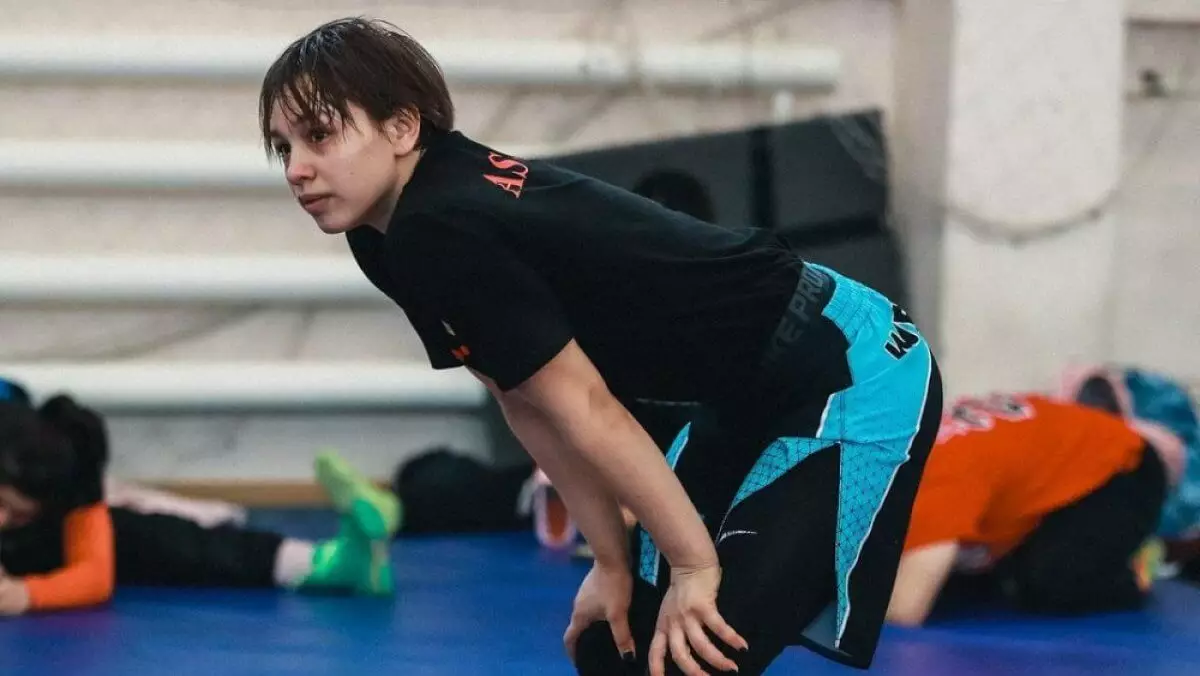 Казахстанка стала бронзовой призеркой чемпионата Азии по борьбе