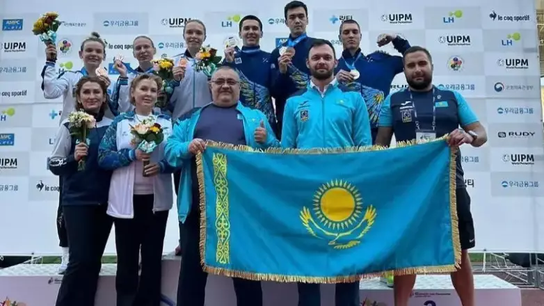 Қазіргі бессайыстан Азия чемпионатында Қазақстан үш жүлде жеңіп алды