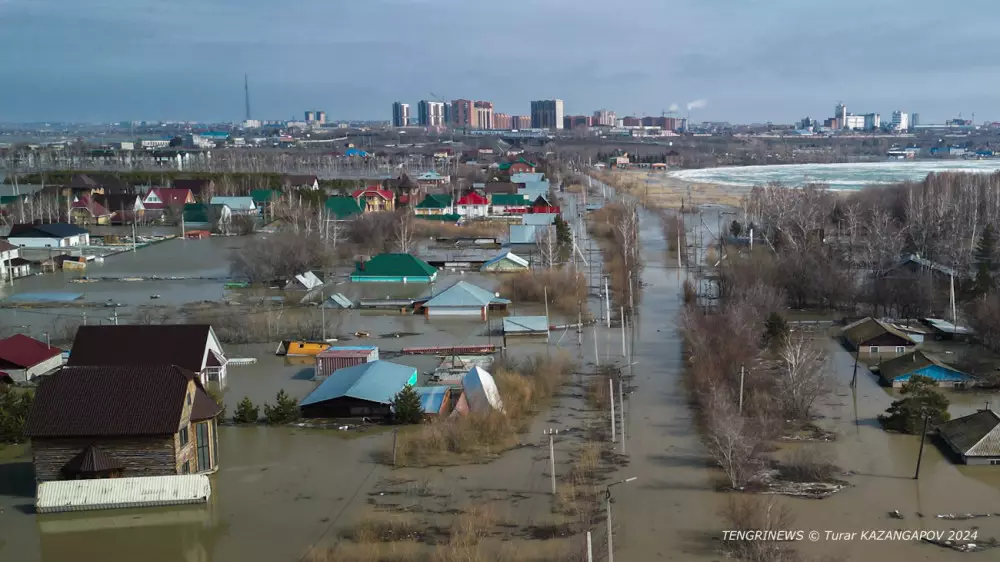 Паводки в Казахстане: ситуация к этому часу